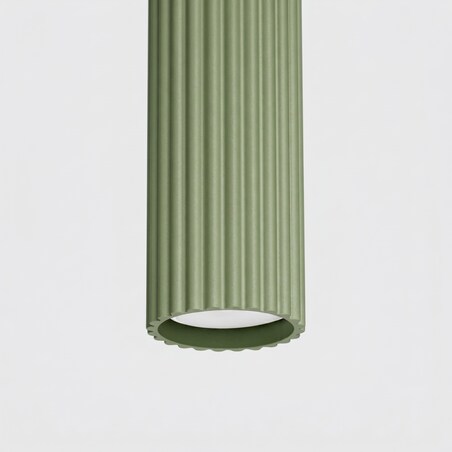Lampa wisząca KARBON 1 szałwiowa