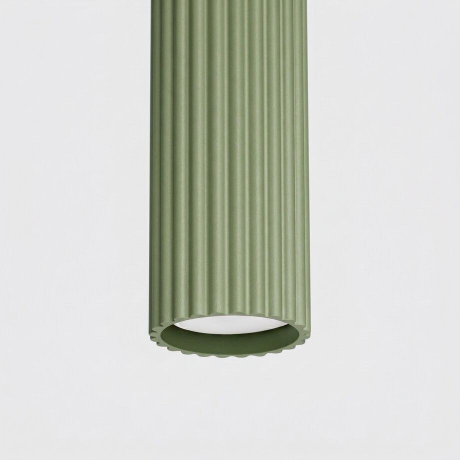 Lampa wisząca KARBON 1 szałwiowa