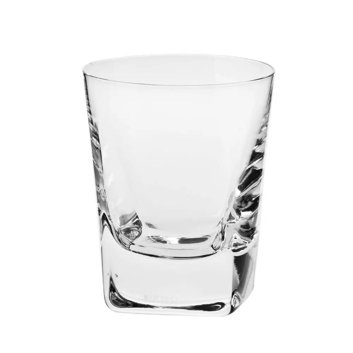 Szklanki do Whisky Wody Drinków Krosno Caro 280 ml Kwadratowe z Grubym Dnem