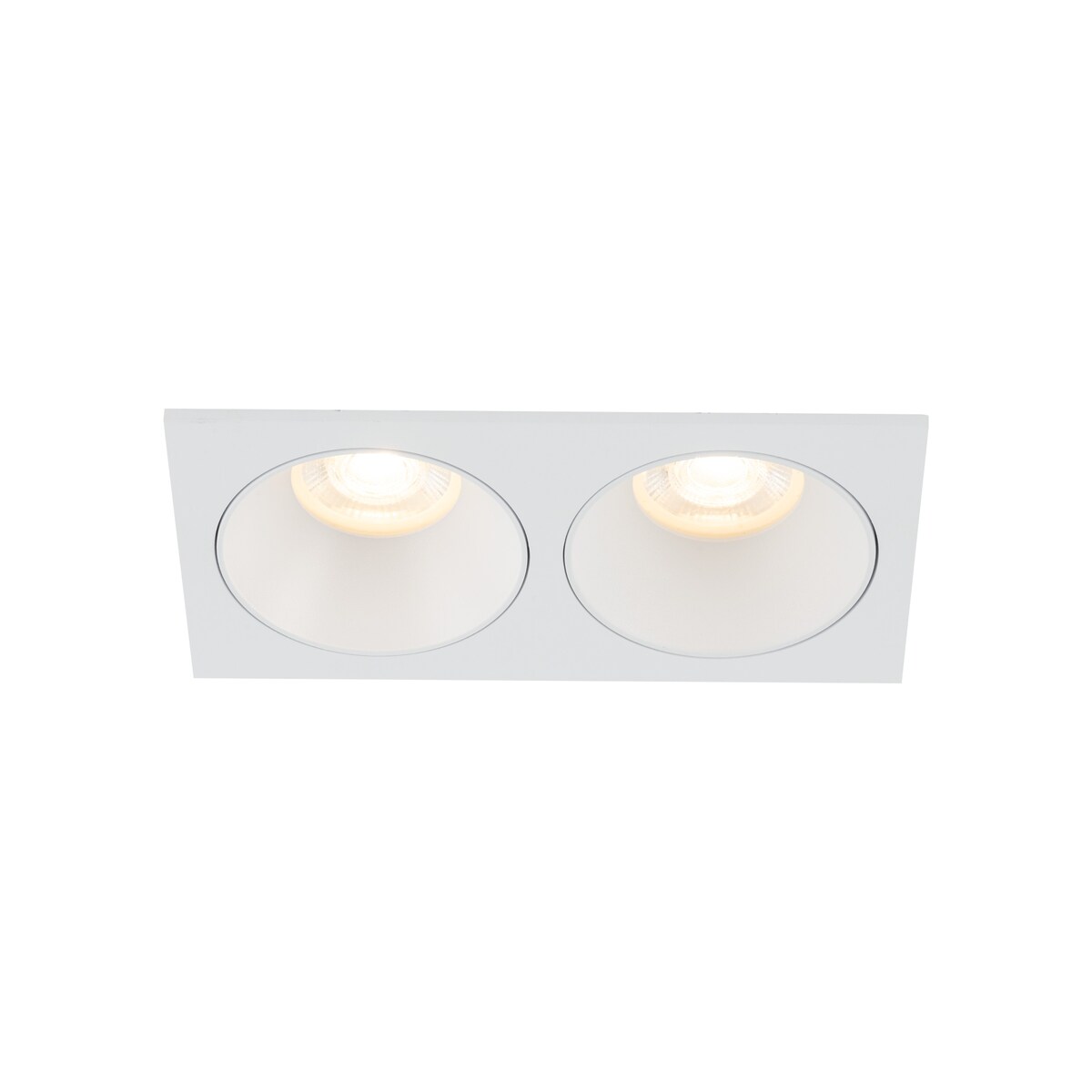 Oprawa wpuszczana podwójna PRISMA DUO WHITE TK Lighting GU10 IP65 biała 10580
