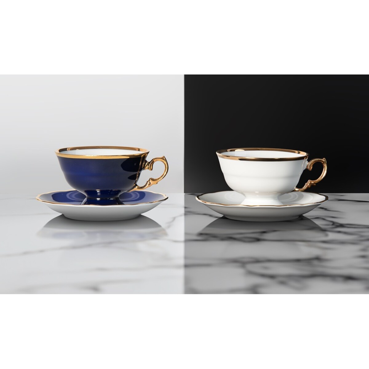 FIliżanka 180 ml ze spodkiem Alaska Noc 3619