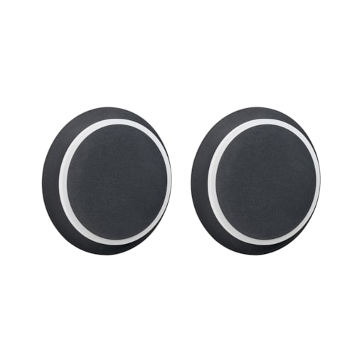 Zestaw 2 lamp ściennych SEMNON LED Metal Czarny