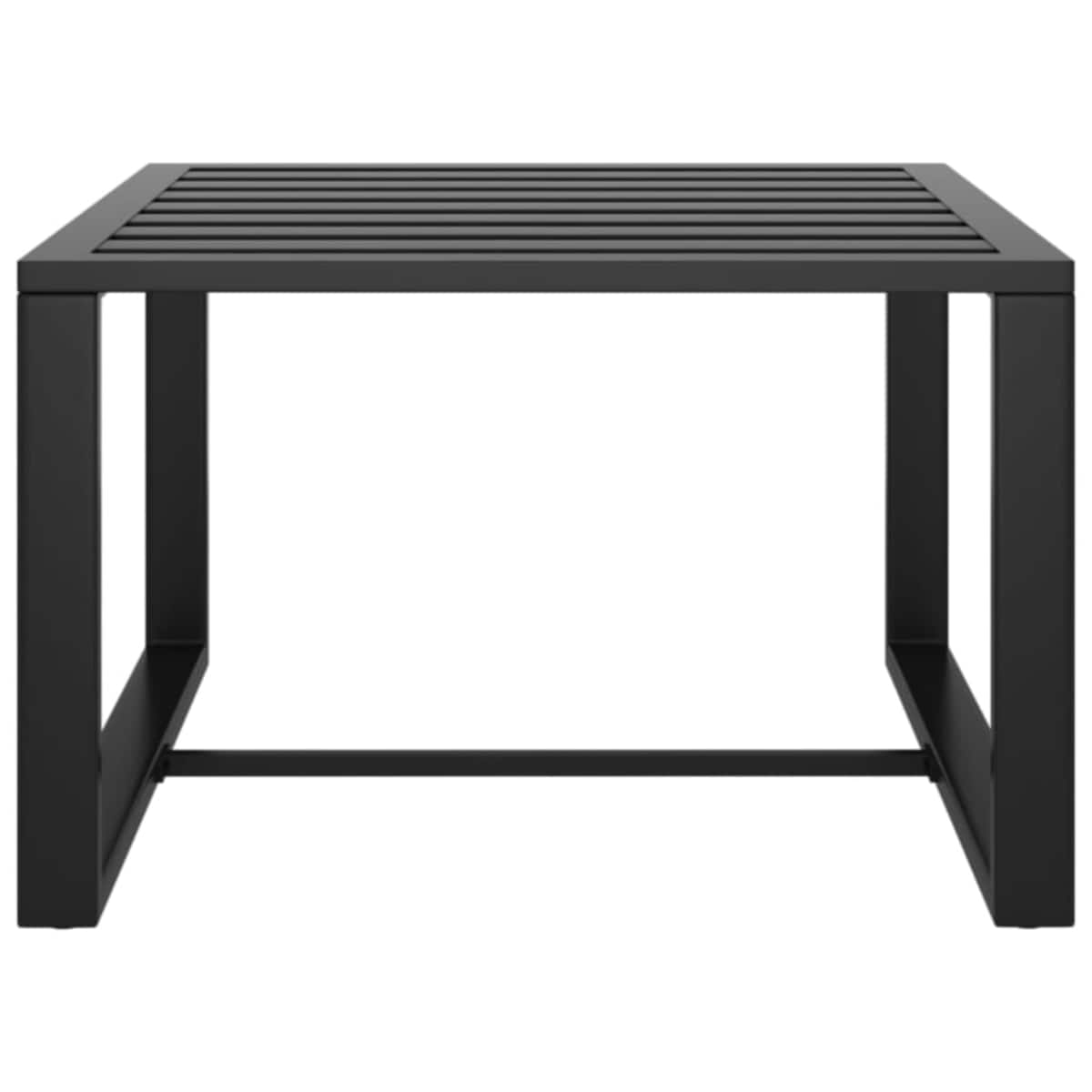 vidaXL 7-cz. zestaw mebli ogrodowych, poduszki, aluminium, antracyt