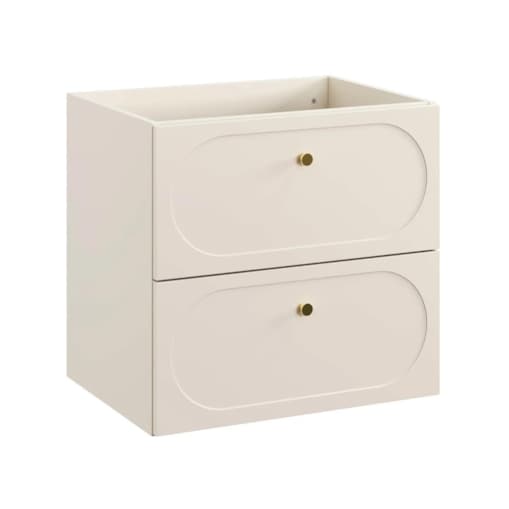 Szafka pod umywalkę DONNA SAND 2S 60cm beż piaskowy
