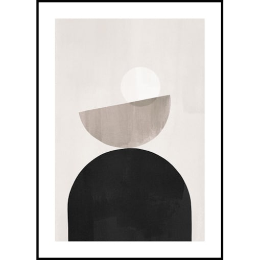 Poster Story, Plakat, Obraz - Abstrakcyjne Figury No3, wymiary 21 x 30 cm