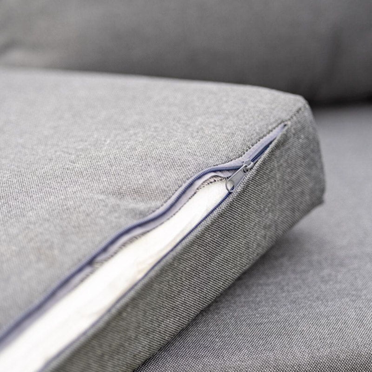 Zestaw mebli ogrodowych 5 osobowy szary Duisburg