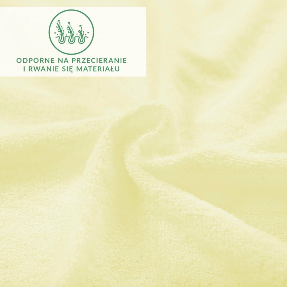 Prześcieradło frotte z gumką 60x120 kolor krem