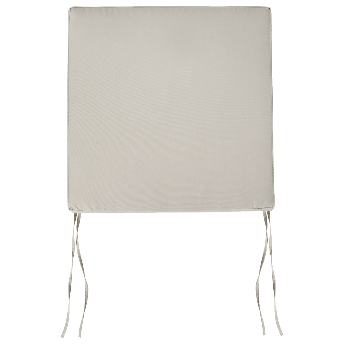 Zestaw 8 poduszek na krzesło ogrodowe SASSARI PREMIUM 46 x 46 cm Beżowoszary