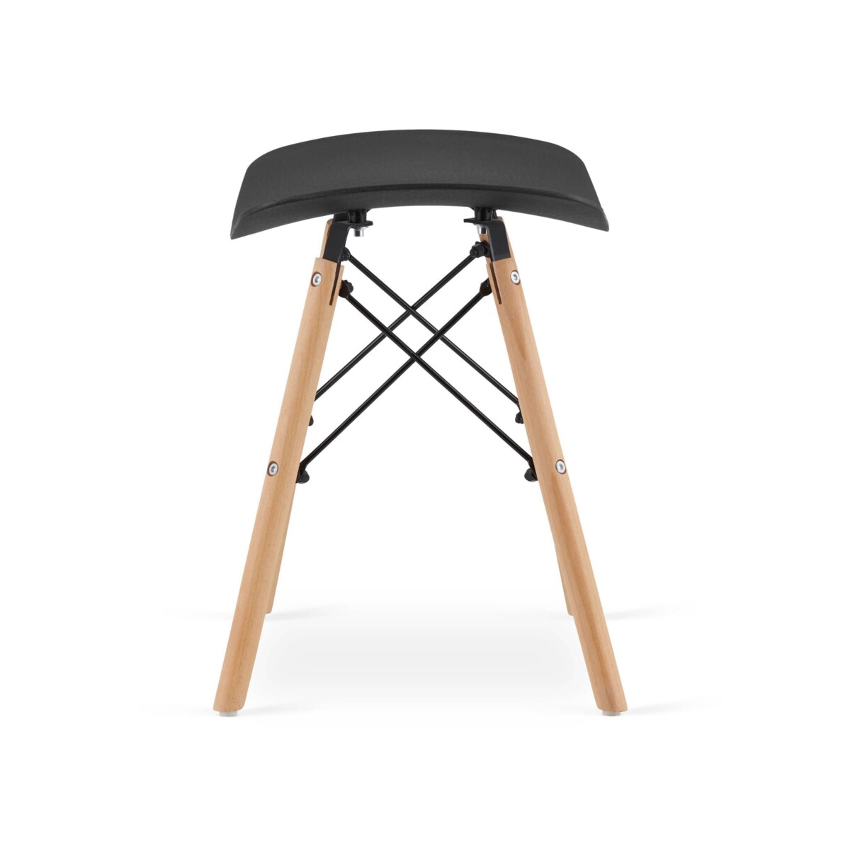 Taboret Korfu Krzesełko Do Kuchni - Czarny X 2