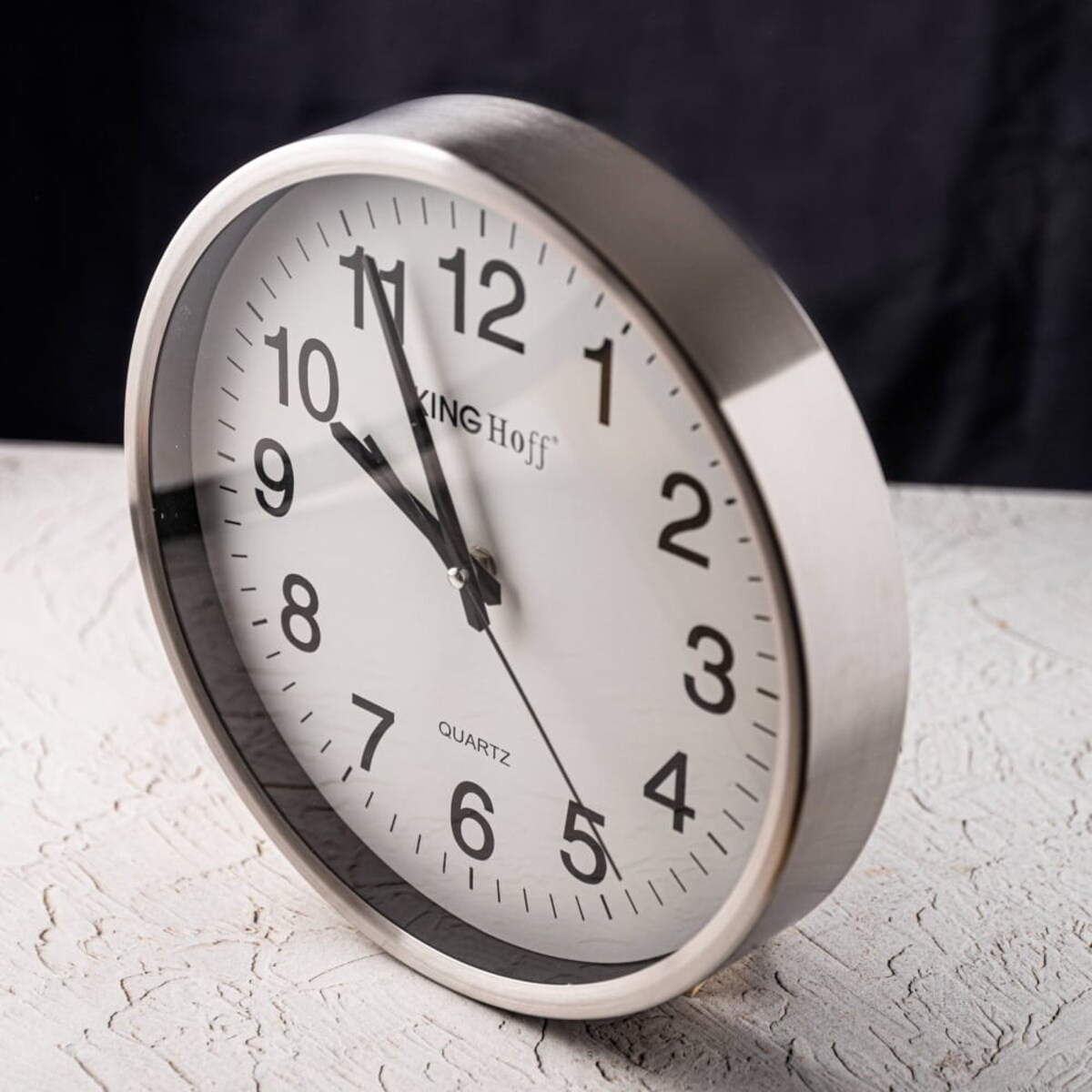 Zegar ścienny 30cm KINGHOFF