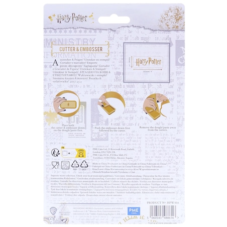 PME Foremka (stempel) do ciastek i masy cukrowej Harry Potter