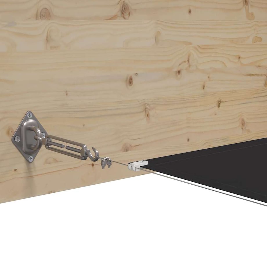 vidaXL Markiza pionowa, antracytowa, 180x1000 cm, tkanina Oxford