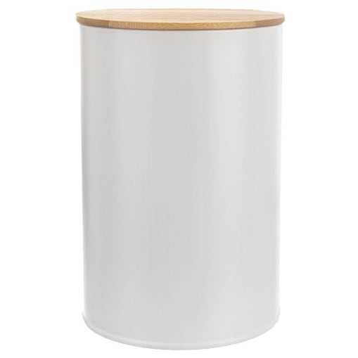 Pojemnik Kuchenny z Uszczelką Zamykany metalowy Puszka Whiteline 800 ml