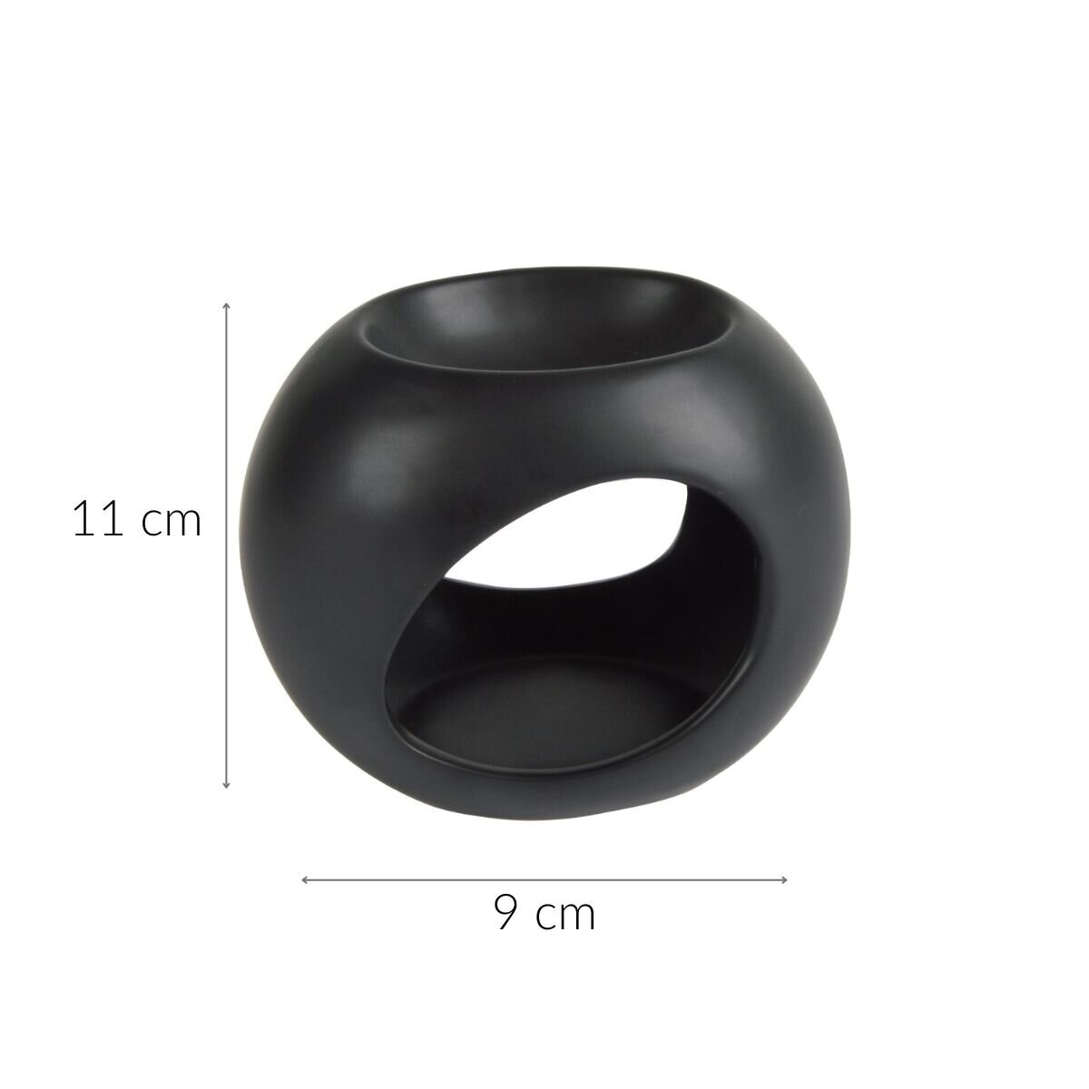 Kominek na podgrzewacz i wosk, 11 x 13 cm