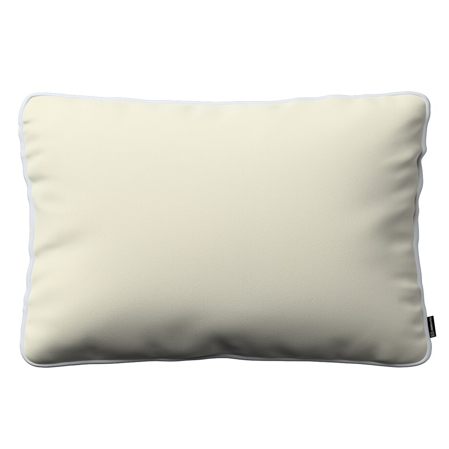 Poszewka Laura na poduszkę prostokątna 60 x 40 cm 60x40 śmietankowa biel