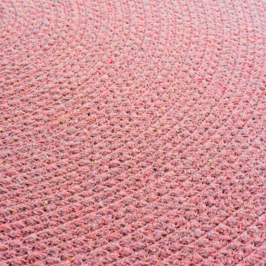 Okrągły dywanik z pomponami POMPOMPARTY, Ø 90 cm
