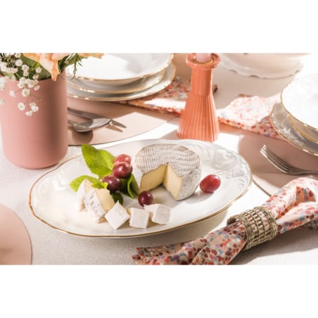 Serwis obiadowy dla 12 osób 40 el. Fryderyka Ivory 3617