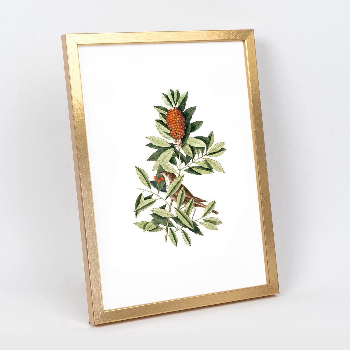 Złota ramka na zdjęcia 21x29,7 cm A4 rama MDF ramki do zdjęć 29,7x21 cm FRAMAI®