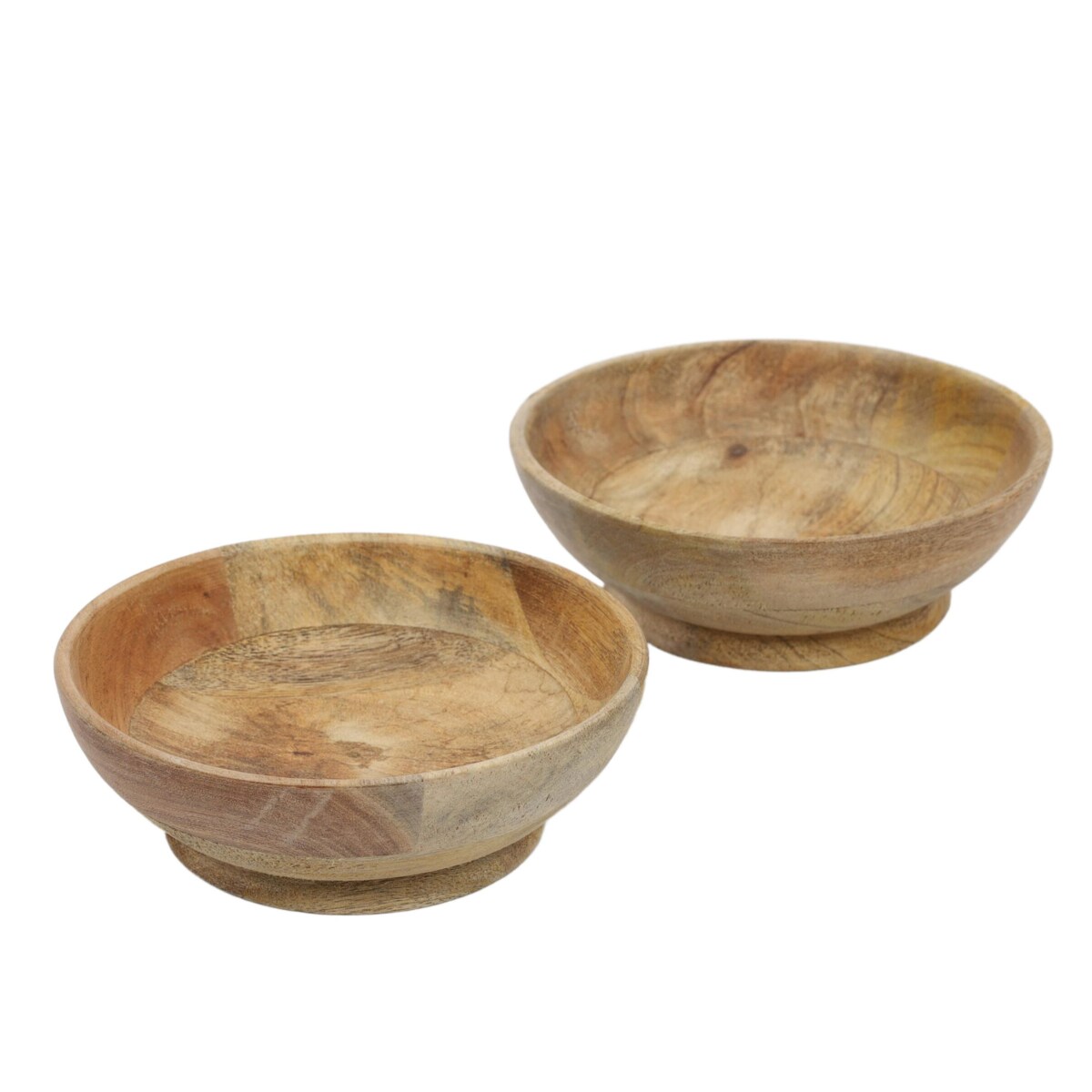 Zestaw misek z drewna mango, 2 sztuki, Ø 16 cm