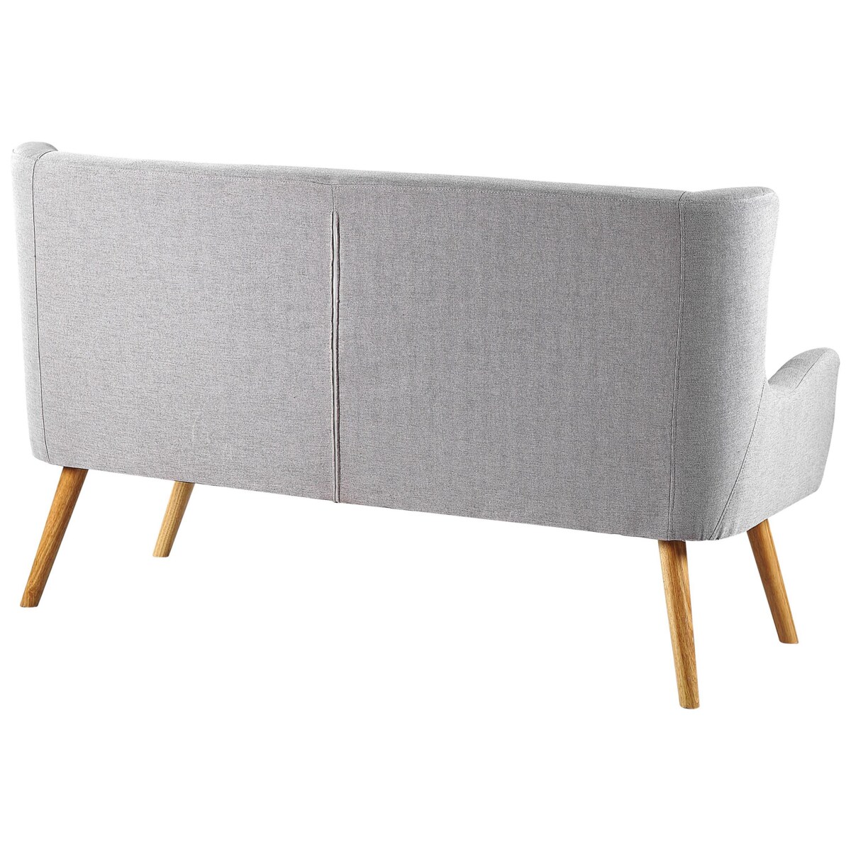 Sofa 2-osobowa jasnoszara SKIBBY