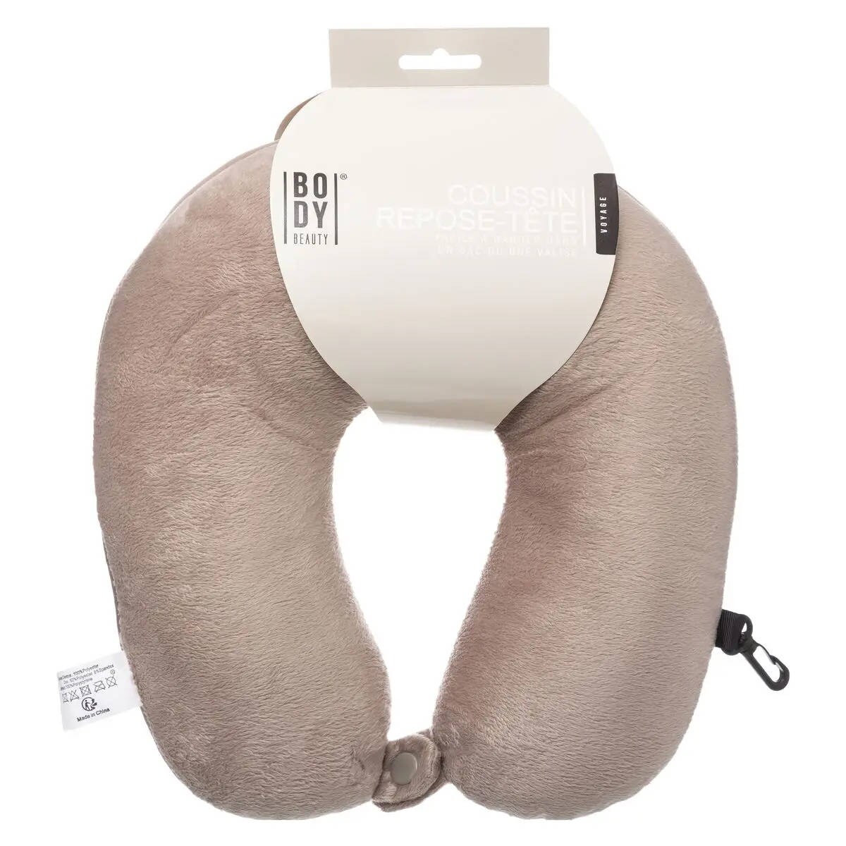 Miękka poduszka podróżna pod głowę, szyję – rogal