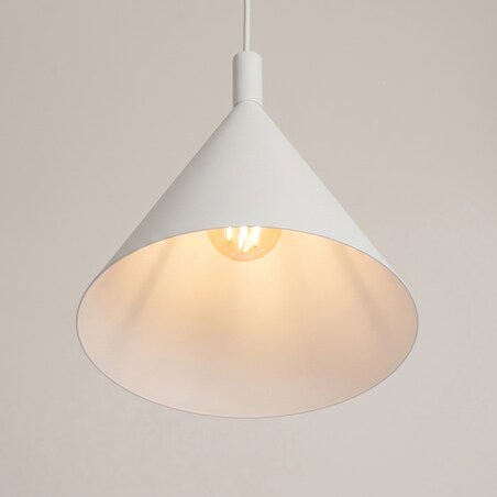 Lampa wisząca NOX 25 biała