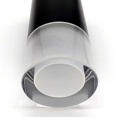 Metalowy żyrandol ażurowy Linea SXT100-43P Step geometryczny czarny