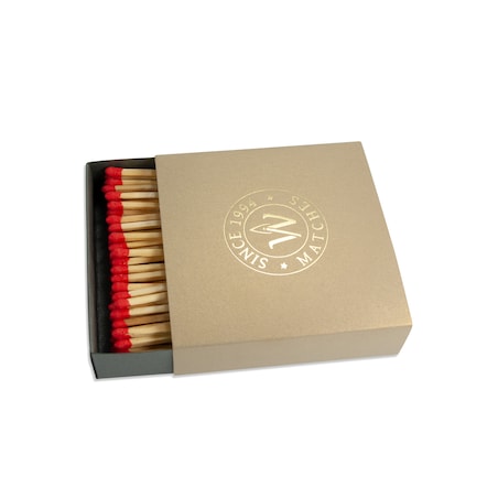 Zapałki Premium Pozłacana oliwka