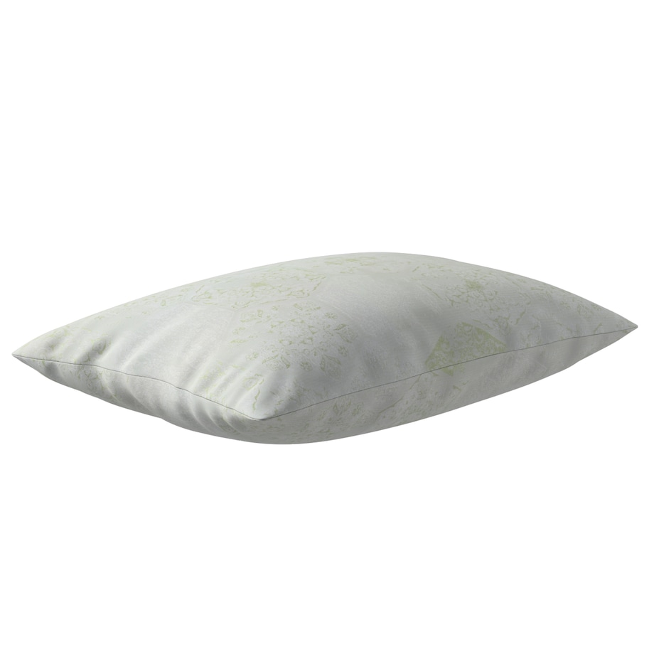 Poszewka Kinga na poduszkę prostokątną 47x28 zielony ornament