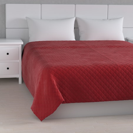 Narzuta Posh Velvet 200x210 intensywna czerwień