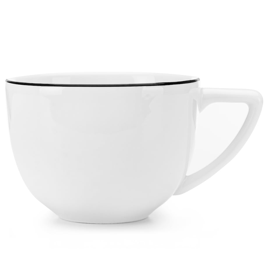 Konsimo CARLINA Filiżanka do kawy ze spodkiem 12 szt.