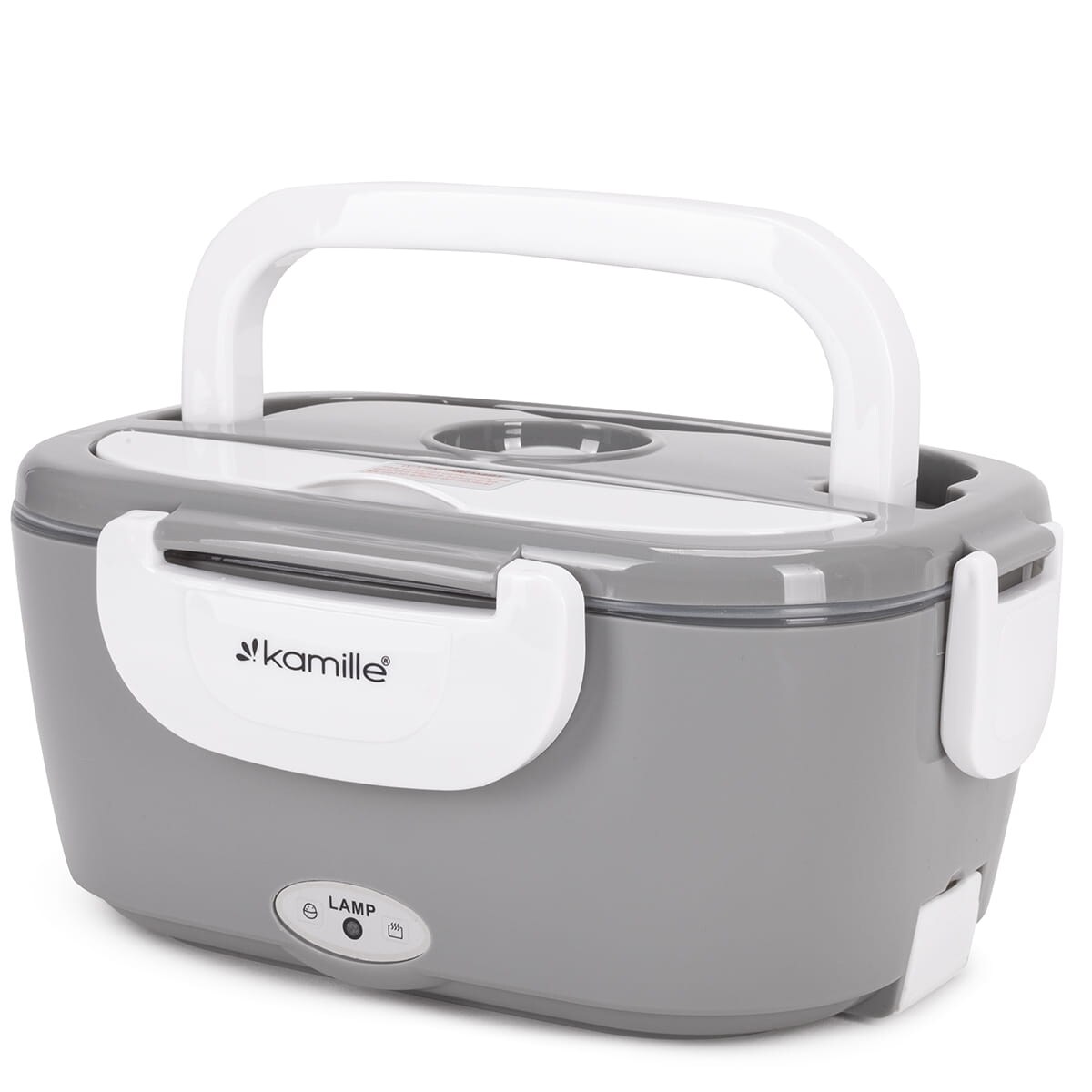 Elektryczny lunch box podgrzewany termos pojemnik na obiad 1.5L KAMILLE