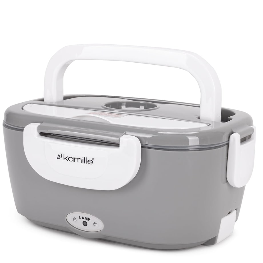 Elektryczny lunch box podgrzewany termos pojemnik na obiad 1.5L KAMILLE