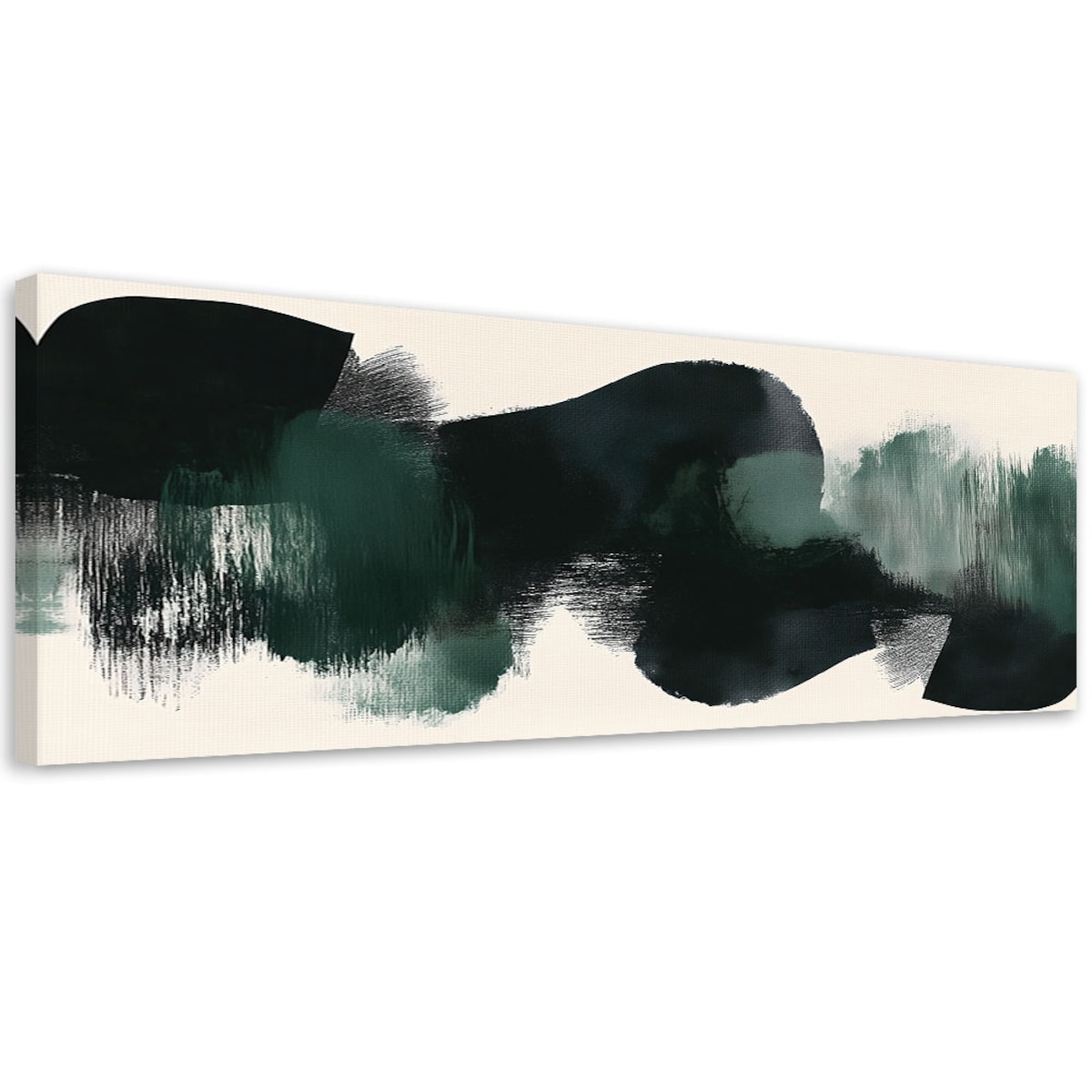 Feeby Obraz nowoczesny do salonu Abstrakcja Plamy Minimalizm 90x30