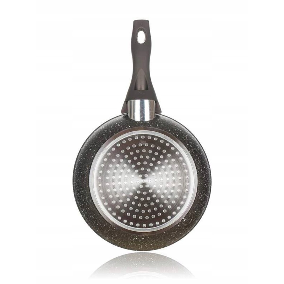 PATELNIA ALUMINIOWA 20 cm brown marmurkowa do smażenia prezent święta