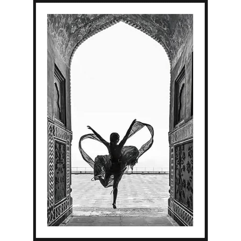 Poster Story, Plakat, Obraz - Łuk Taj Mahal, wymiary 21 x 30 cm