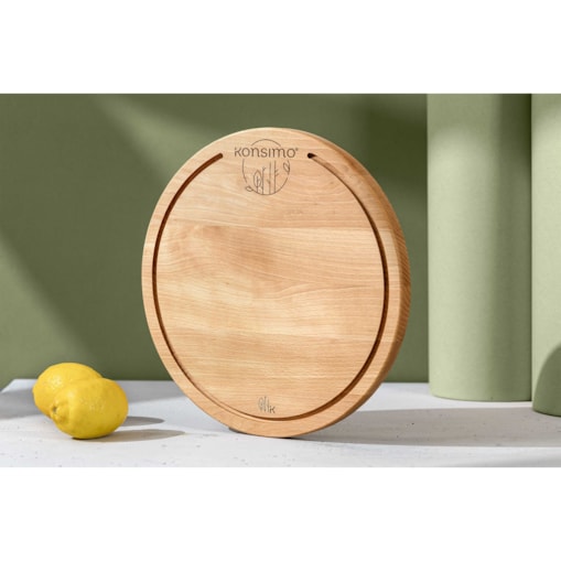 Konsimo LESTE Deska do krojenia, drewno bukowe