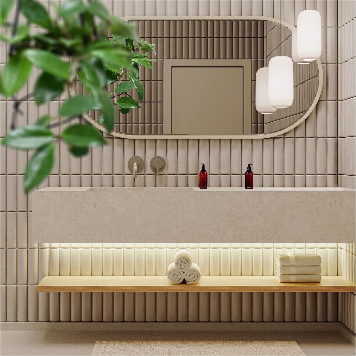 2X Dozownik Z Pompką Butelka Do Mydła Balsamu 300 Ml Zestaw Na Umywalkę Do Łazienki