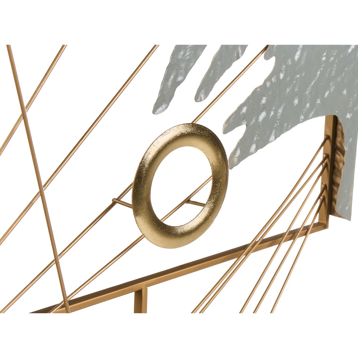 Dekoracja ścienna BALBRIGGAN Metal 70 cm Kolorowy