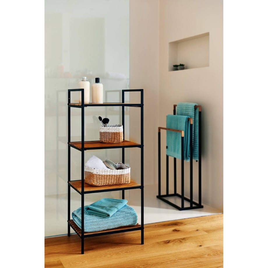 Regał łazienkowy 4 poziomowy, 95 x 39 x 33 cm