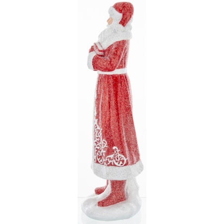 Figurka - Mikołaj z latarnią KANDELLA 37x12 cm