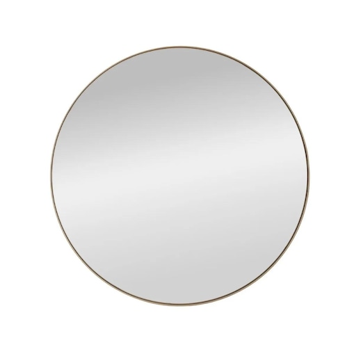 Lustro okrągłe PATINA złote