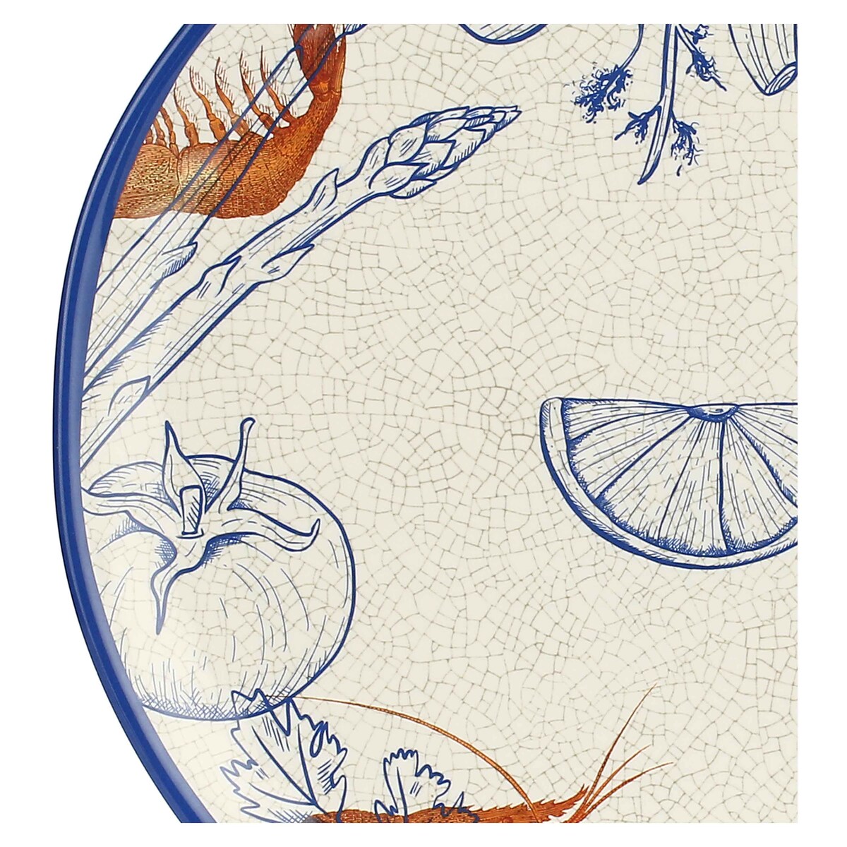 ROSE&TULIPANI Ocean Life Duża taca okrągła 42 cm