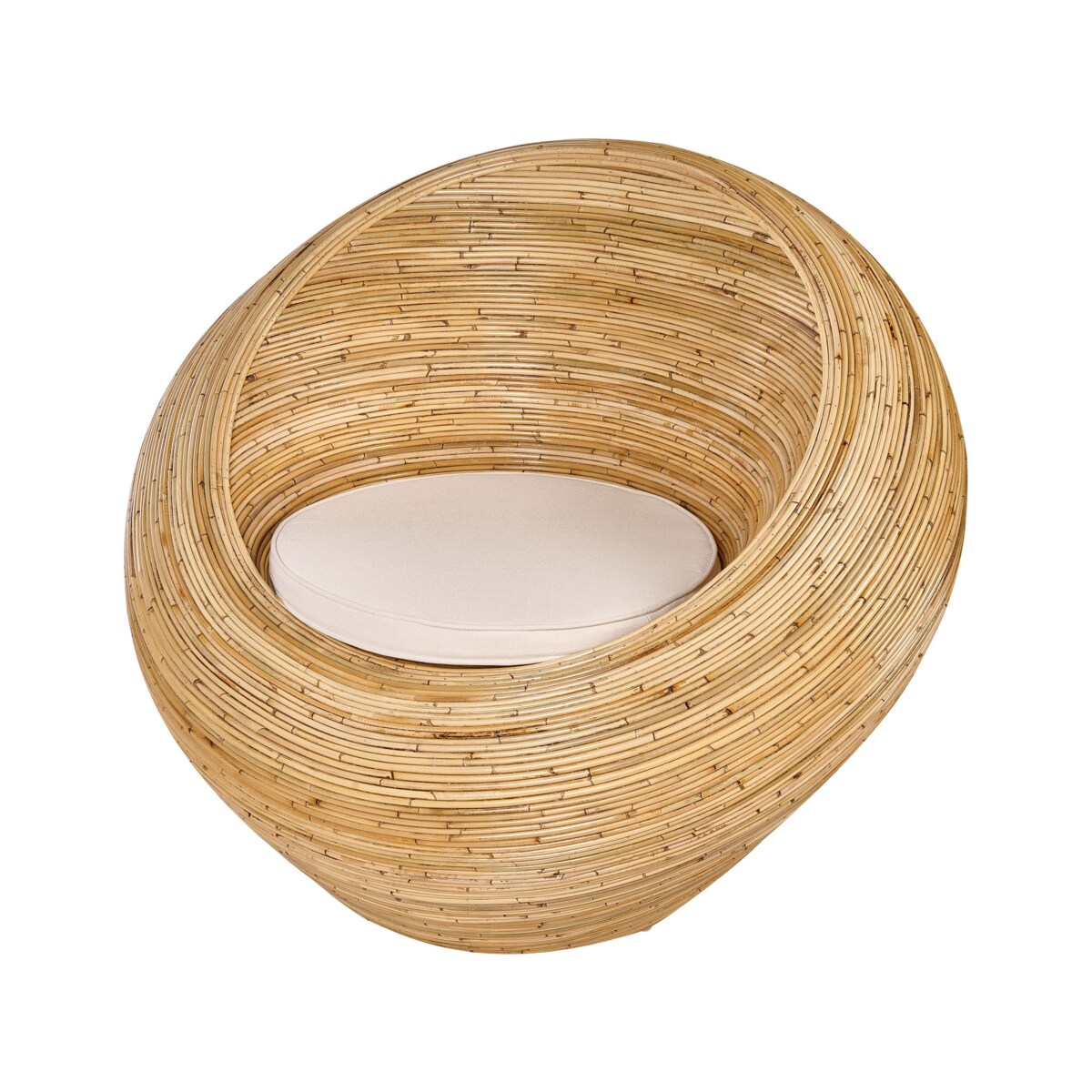 Krzesło ogrodowe Rattan Naturalny MAIORI