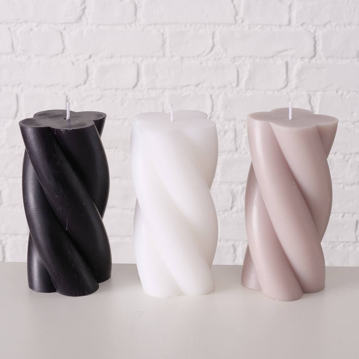 Świeca dekoracyjna Twist, 14 cm