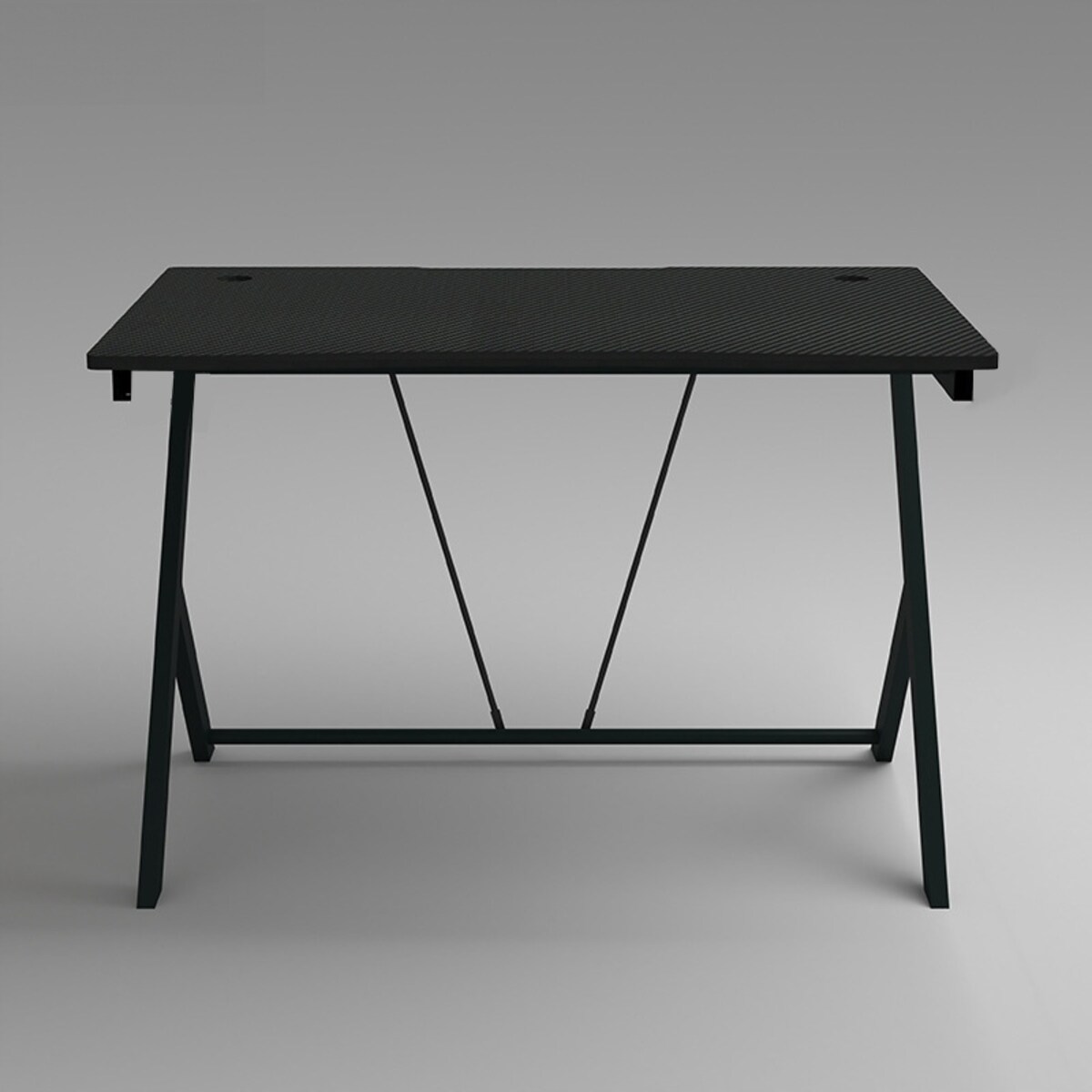 Biurko Stolik Gamingowe Komputerowe Loft Nowoczesne Czarne Carbon 100 Cm