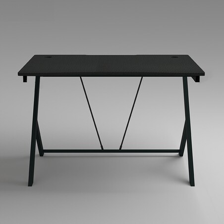 Biurko Stolik Gamingowe Komputerowe Loft Nowoczesne Czarne Carbon 100 Cm