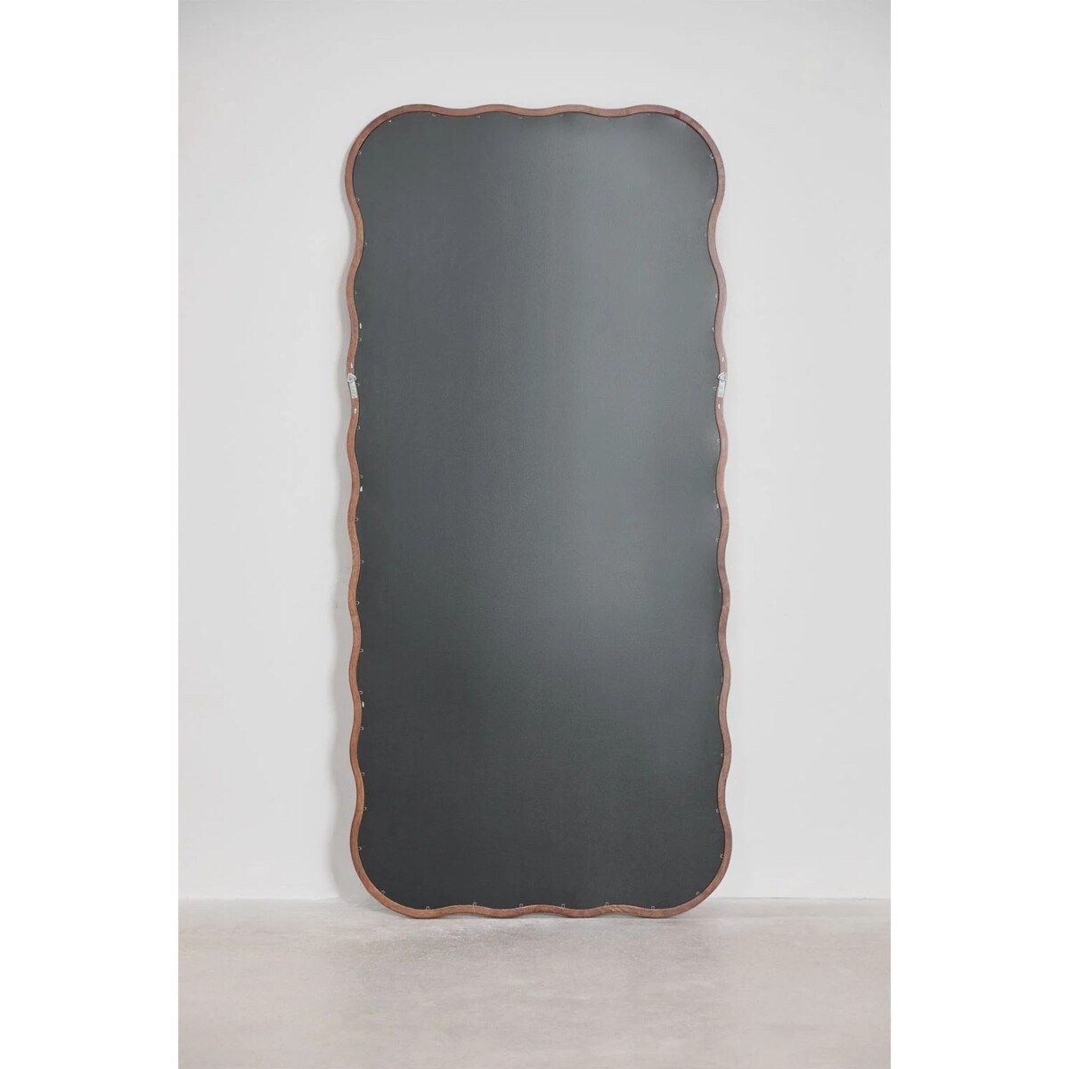 Lustro ścienne z drewna dębowego Aldreu 75x160 cm