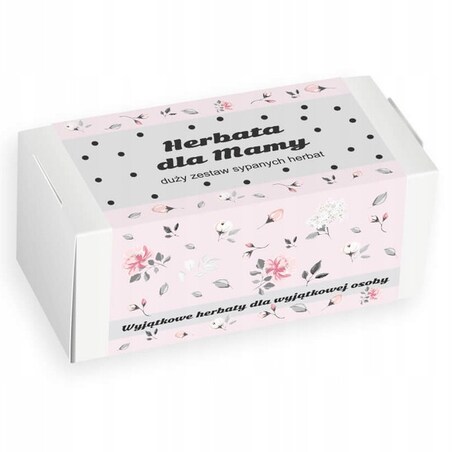 DZIEŃ MAMY PREZENT UPOMINEK DLA MATKI ZESTAW 20 RÓŻNYCH HERBAT SYPANYCH