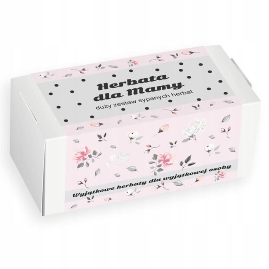 DZIEŃ MAMY PREZENT UPOMINEK DLA MATKI ZESTAW 20 RÓŻNYCH HERBAT SYPANYCH